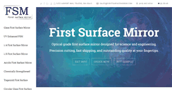 Desktop Screenshot of firstsurfacemirror.com